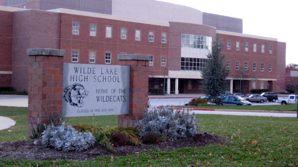Wilde Lake High School in Maryland offers racially segregated "safe
