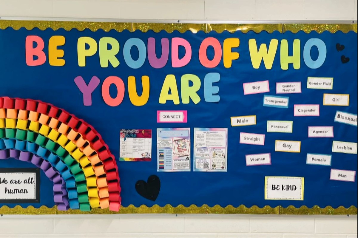 Lisbon Central School District displays LGBTQ bulletin board with names ...